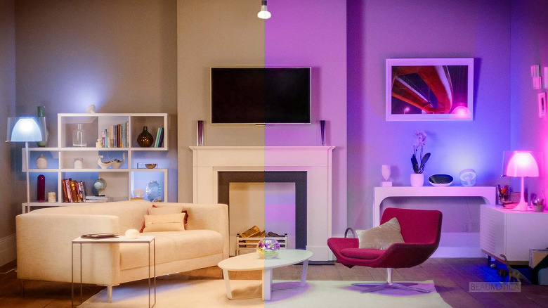 smart bulb homes lounge split lighting large