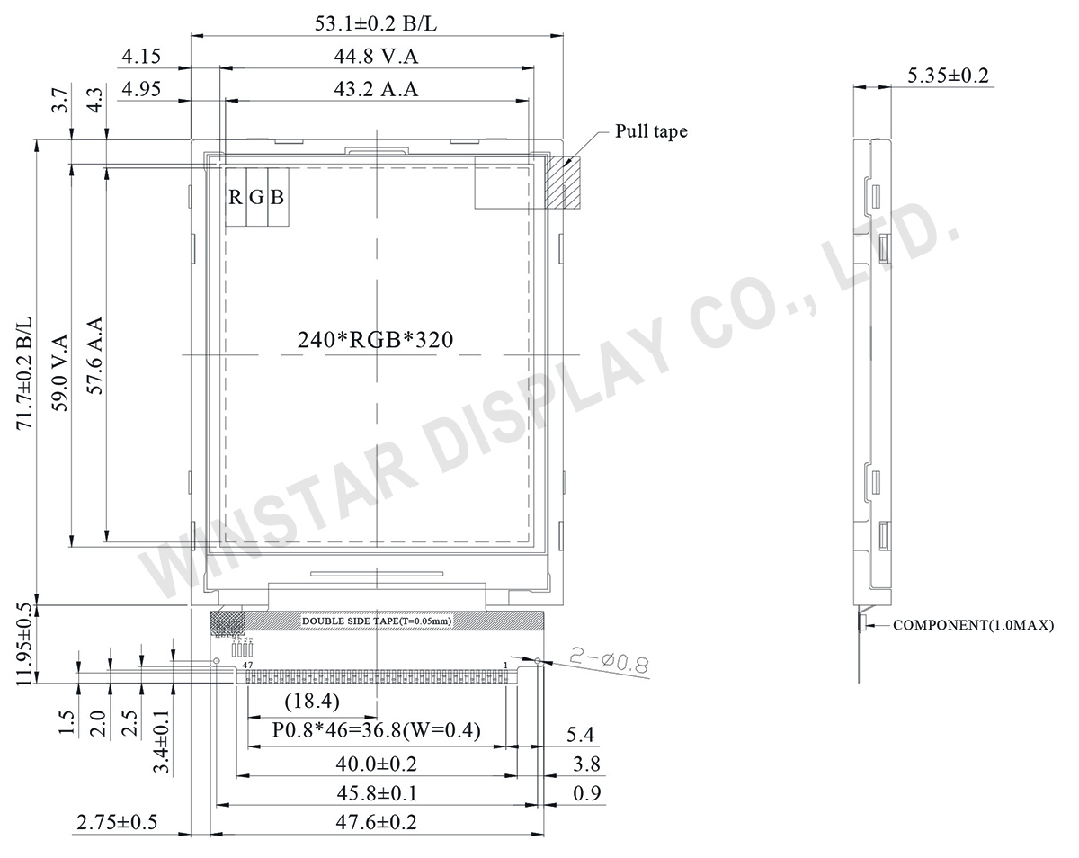 WF0283ATDAJDNN5440 drawing